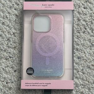 Kate Spade Sparkling Gradient iPhone Case - Pink and Blue